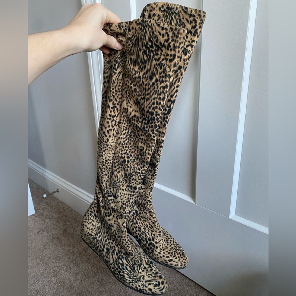 Stuart Weitzman Over the Knee Sock Boots